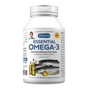 ANDREW LESSMAN Essential Omega-3 Mint - 60 Softgels - Ultra-Pure, høy styrke Omega-3 oljer. Høy DHA, ingen mage-upset, ingen kontaminanter, ingen Mercury. Små lett å svelge Softgels