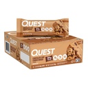 Kveld Ernæring Sjokolade Chip Cookie Dough Protein Bars, Høyt protein, Lavt karbohydrat, Glutenfri, Ketovennlig, 12 greve