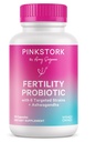 Pink Stork Fertilitet støtte probiotika for kvinner med Ashwagandha for Vaginal helse, konsept, pH-balanse, hormonbalanse, og Gut Flora, Fertilitet kosttilskudd for kvinner, 30 kapsler