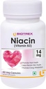 Generisk Niacin 14mg vitamin B3 med Inositol 50mg Supplement - 60 Veg Kapsler