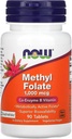 Nå Matvarer, Metyl Folat, 1000 mg, 90 tabletter