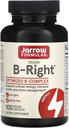 Jarrow Formler B-høyre - Lav-Odor vitamin B-kompleks formel - Energi og metabolisme støtte - fremmer hjerne, hjerte og kardiovaskulær helse - 100 serveringer (pakke med 1)