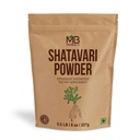 MB Herbals ren Shatavari pulver 227 gram | 8 oz | 100% ren asparagus racemosus