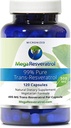 Mega Resveratrol, Farmasøytisk klasse,99% ren, isolert, Micronized Trans-Resveratrol, 120 Veggie Caps, 500 mg per kapsel. Renhetssertifisert. Absolutt ingen giftige \"inaktive\" ingredienser lagt til.