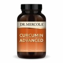 Dr. Mercola Curcumin Advanced, 90 Serveringer (90 kapsler), 500 mg per kapsel, kosttilskudd, støtter visjon helse og mental fokus, ikke-GMO