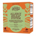 Herbs Etc. Allergy ReLeaf System - Seasonal Discomfort Supplement - gir støtte for kjølig og kløende øyne - støtter Sinus funksjon - 60 Softgels, 60 tabletter (60 serveringer)