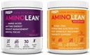 RSP NUTRITION AminoLean pre trening energi (BlackBerry Pomegranate 30 Services) med AminoLean Recovery Post Trening Boost (Blood Orange 30 Services)