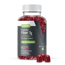 Viteey Prebiotic Fiber Gummies for voksne, 7g - Gut Helse & Digestive Fiber Supplement Gummies - Null sukker tilsatt, Vegan, Glutenfri - 90 greve