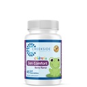 Zen Comfort for barn, Organic Relaxation Support med 5-HTP, L-Theanine, Passionflower, sink, pediatrisk formulert, null sukker, vegansk, berry flavor, 45 myk Chewables