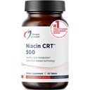 Designs for Helse Niacin 500mg - Niacin CRT Vitamin B3 (Nicotinic Acid), kontrollert sakte release tabletter for å hjelpe minimalisere flush - ikke-GMO, Glutenfri Supplement (60 tabletter)