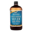 Naturlig sti sølvvinger kolloidalt sølv 500ppm (2 500mcg) immunstøtte Supplement 32 fl oz.