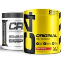 Cellucor Pre Workout & Creatine Bundle, C4 Original Pre Workout pulver, fruktpunch, 30 serveringer + Cor Performance Creatine pulver, 72 serveringer