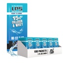 LPS flytende kollagen & Whey Protein Supplement - ikke-GMO drikke, sukker-fri - fremmer sunn hud og hår for menn og kvinner, nøytral, enkelt servere (100 pakker)