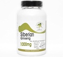 Siberian Ginseng 1000mg ~ 100 kapsler - Ingen additiver ~ Naturlig kosttilskudd