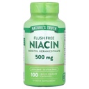 Naturens sannhet Flush Free Niacin 500 mg 100 Caps, 100 greve