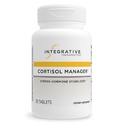 Integrative Therapeutics Cortisol Manager - Adrenal Helsestøtte Supplement for sunn stressrespons * - Vegan, Dairy-Free & Glutenfri - 30 tabletter (15 Serveringer)
