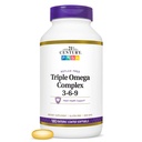 21st Century Triple Omega Complex 3 6 9 Enteric Coated Softgels, 180 greveflaske (22875)