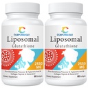 Liposomal Glutathione Softgels, Forbedret absorpsjon - Liposomal Levering, Aktiv form L-Glutathion, Cellular, Immunfunksjon & Lever Detox, rik på antioksidant formel, Glutenfri, 120 Softgels
