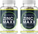 sink Supplements - Immunitet + Hud + Reproduktiv Helse Minerals - Zink Chelate Immun Booster for barn og voksne (2 Pack, Sink MAXX)