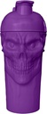 JNX spiller forbannet! Skull Shaker Flaske, 24-Ounce, Grape Limited Edition, Supplementsmikser med klassisk loop topp