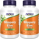 Nå Slippery Elm 400 mg 100 kapsler (pakke med 2)