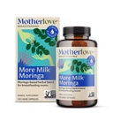 Morlove Mer Melk Moringa (120 Kapselverdistørrelse) Moringa Basert Lactation Supplement for å støtte brystmelkforsyning -Non-GMO, organiske urter, Vegan, Kosher