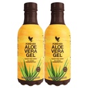 Forever Living - Forever Aloe Vera Gel - 99,7% Pure Inner Leaf Aloe Vera Juice - Preservativ-Free - 33,8 fl oz (Pack of 2)