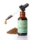 Lovita Bee Propolis Liquid Extract 500mg, 5:1 Resin Dråber med 18% Bioflavonoider, alkoholfri antioksidant, immun støtte og throat beroligende, Glutenfri, ikke-GMO, 1 Fl Oz (30 ml), 30 dagers forsyning