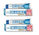 (Pakk med 2) Orasore Munn Ulcer Relief Gel (12gm hver) - etter apotekliv