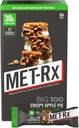 MET-Rx Big 100 Colossal Protein Bars, Crispy Apple Pie måltid erstatning barer, 4 greve