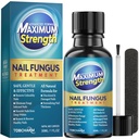 Toenail Fungus behandling Extra styrke, Nagle Fungus behandling, Nagle Fungus behandling for tånegle og fingernegler, Fungal neglebehandling for tånegler, Antifungal neglebehandling for åleter fot, tykk, knust, misfarget og skadet negl(1oz)