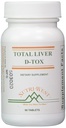 Nutri-West Total Liver D-Tox - 60 tabletter, hvit