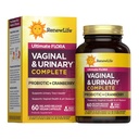 Nyt liv Kvinners velvære Vaginal og urinprobiotiske og tranebær Supplement, Probiotiske Supplement for pH Balance for kvinner, Digestiv helse, Dairy, Soya og Glutenfri, 3,5 milliarder CFU 60 Ct