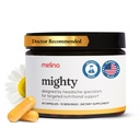 Melina Mighty Natural Migraine Relief Supplement - Magnesium, B2 Riboflavin 400mg, Feverfew, CoQ-10, ALCAR å styrke Migraine og hodepine Forebygging - 15 Serveringer (60 Caps)