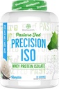 BioHealth Ernæring Precision ISO Vanilla (5lb) | 27g Premium Pastur Fed Whey Protein Isolate + Aminosyrer | 70 Serveringer | Null sukker | GMO Free