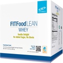 XYMOGEN FIT Food Lean Whey Nei Lagt Sukker, Ingen Stevia - BioActive Whey Protein pulver med naturlige immunglobuliner - støtter sunn kroppssammensetning, immun helse, treningsøkter - Vanilla (10 pakker)