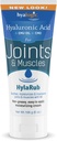 HylaRub HA Joint & Muscle Cream - Hyaluronsyre Muscle Rub w/Emu Olje & CMO - Ikke Greasy, Soothes, Moisturizes & Vedlikeholder Skuldre, Knuser, Tilbake, HIPS & Mer 6 oz.