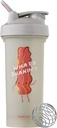 BlenderBottle Bare for moro klassisk V2 Shaker flaske perfekt for proteinshake og pre trening, 28-Ounce, hva er Shakin '