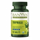Banyan Botanicals Triphala Tabletter - Økologisk Triphala Supplement med Amla, Haritaki & Bibhitaki - For Digestion, Eliminering og sunn Gut Microbiome * – 90 tabletter – Ikke-GMO Sustainable Sourced Vegan