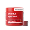 HumanN SuperBeets Beet Root Powder - ikke-GMO Beetroot Superfood - Nitric Oxid Supplement for hjertehelse, sirkulasjon og blodtrykksstøtte - Svart Cherry, 30 Serveringer