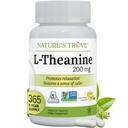 Naturens Trove L-Theanine 200mg Super verdi størrelse - 365 vegetariske kapsler