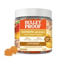 Kulesikker sukker-fri fersken ginger gummier, 60 greve, keto Supplement for felles og inflammasjonsrespons støtte, ny og forbedret flavor og texure, emballasje mai Vary