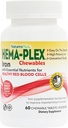 Natures Plus Hema-Plex Iron - 60 Blandede Berry Chewables - 85 mg Elementalt jern - Total blodhelse - med vitamin C & Bioflavonoids - Ikke-GMO, Vegan & Glutenfri - 20 Services