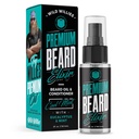 Wild Willies Premium Beard Olje og balsam Naturlig, Organiske ingredienser fremmer rask beared vekst, fjerner kløe & Dandruff - dyp mykning behandling gjenoppretter bevegelse - 2 Oz, kul myntesent