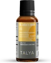 TALYA St. John's Wort Oil 0.67 fl. oz | 100% ren & naturlig flytende | Diett Supplement | for positiv Mood & emosjonell balanse | Kropp, hud og hårpleie | Ikke-GMO