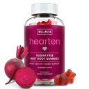 WellPath Beet Root Gummies (Sugar Free - Blueberry Flavor) 1500 mg Beet Gummies til blodtrykksstøtte | Super Nitric Oxid Gummies | Tasty Beets Chews | Antioksidanter | 60 Ct
