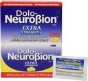 Neurobion Dolo smertefriere, feberreduserende, ekstra styrke, Fuerte, Alivia el Dolor, Reduser la Fiebre dispenser 50 x 2 tabletter