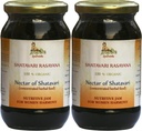 GOPALA AYURVEDA Shatavari Rasayana 250g - Ayurvedic Herbal Jam laget med 100% USDA sertifiserte organiske urter (pakke med 2)