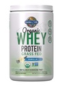 Livshage Grass Fed Whey Protein Powder Vanilla - 21g Protein for kvinner & menn + Probiotika - 12 Serveringer - Glutenfri, Ikke GMO, Kosher, Humane, RBST & RBGH Hormone Gratis