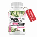 Hårvekst Biotin Gummies For Kvinner, Håret Hud & Nails Vitaminer, 5000mcg Biotin, laget i USA, Iodine for Nail Fungus, Choline Inositol Supplements, Biotina Gomitas para el Cabello